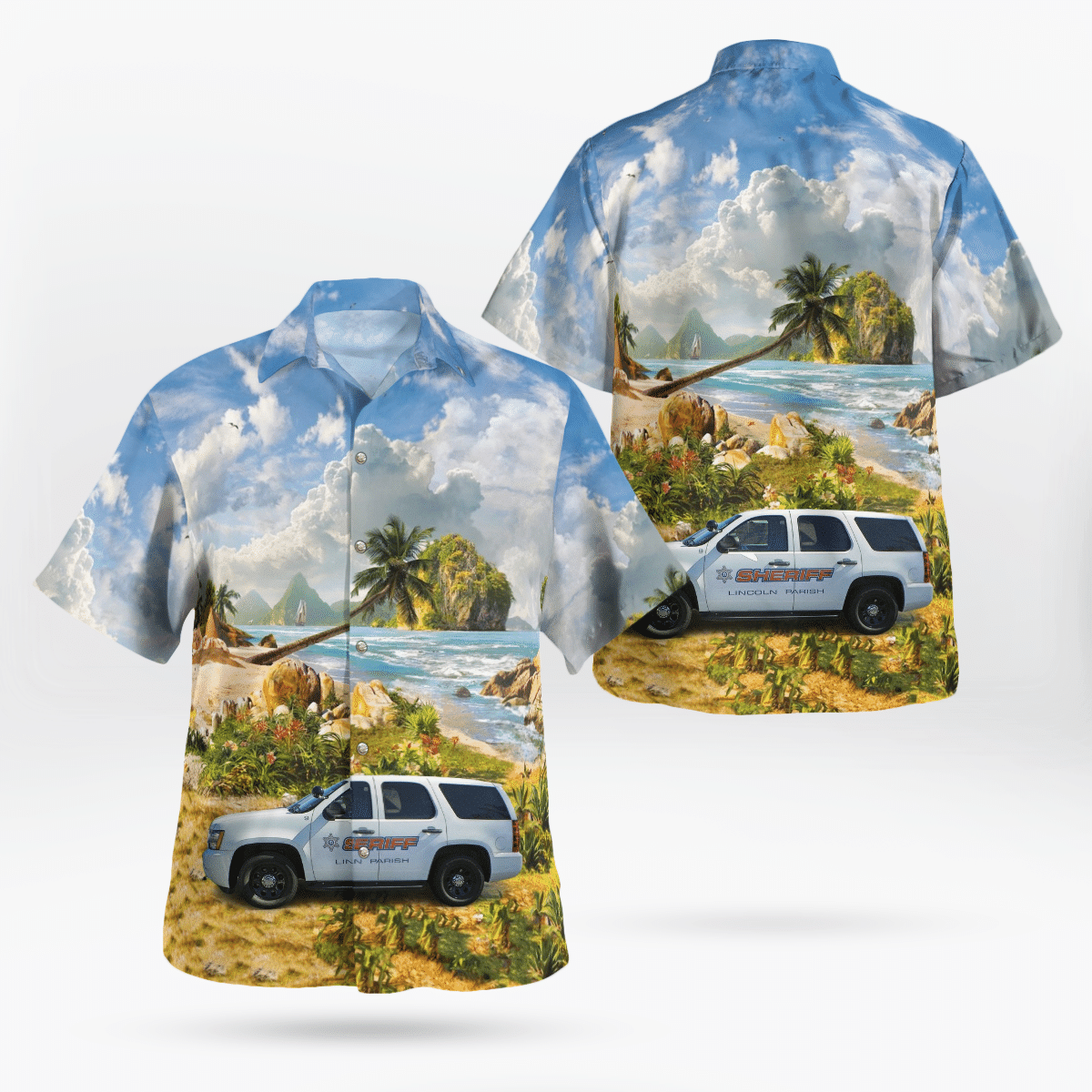 MerchCool  Lincoln Parish Sheriff, Ruston, Louisiana Hawaiian Shirt